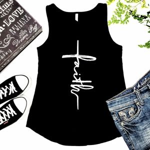 NEW Faith Graphic Tank Top